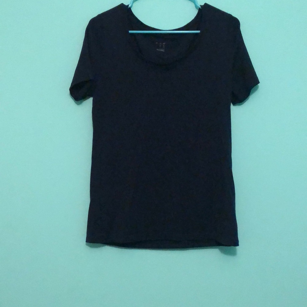 A New Day Round Neck T-shirt Navy Blue size XL